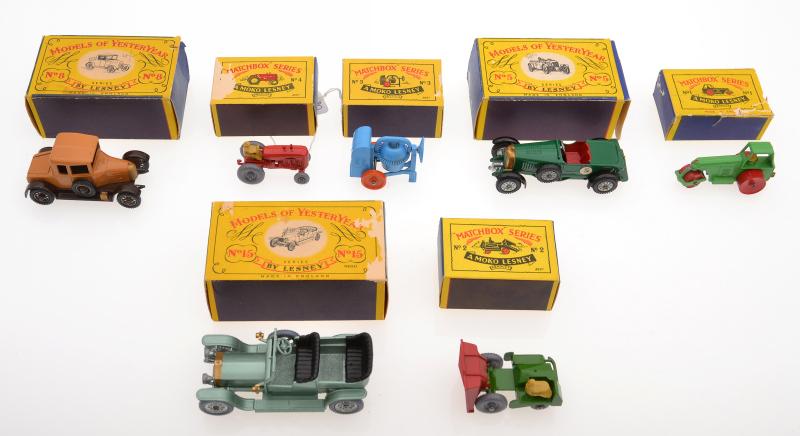 Appraisal: COLLECTION OF MATCHBOX - SERIES MODELS NO B DIESEL ROAD