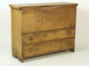 Appraisal: BLANKET CHEST - th C two drawer blanket chest in