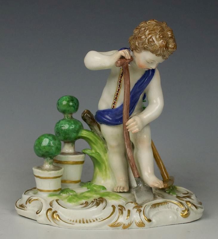 Appraisal: Meissen Kaendler Figurine Earth MANUFACTURE Meissen GERMANY NAME Earth NUMBER