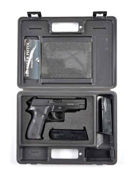 Appraisal: Boxed Sig Sauer Pistol TX Ranger Documented Serial U Made