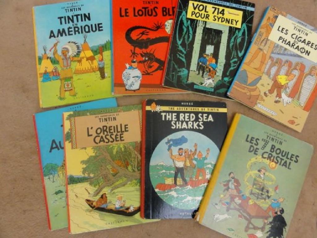 Appraisal: Twenty four French language children's annuals including various Asterix titles