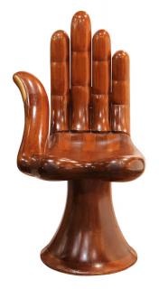 Appraisal: Pedro Friedeberg Mexican American born ''Left Hand Chair'' Pedro Friedeberg