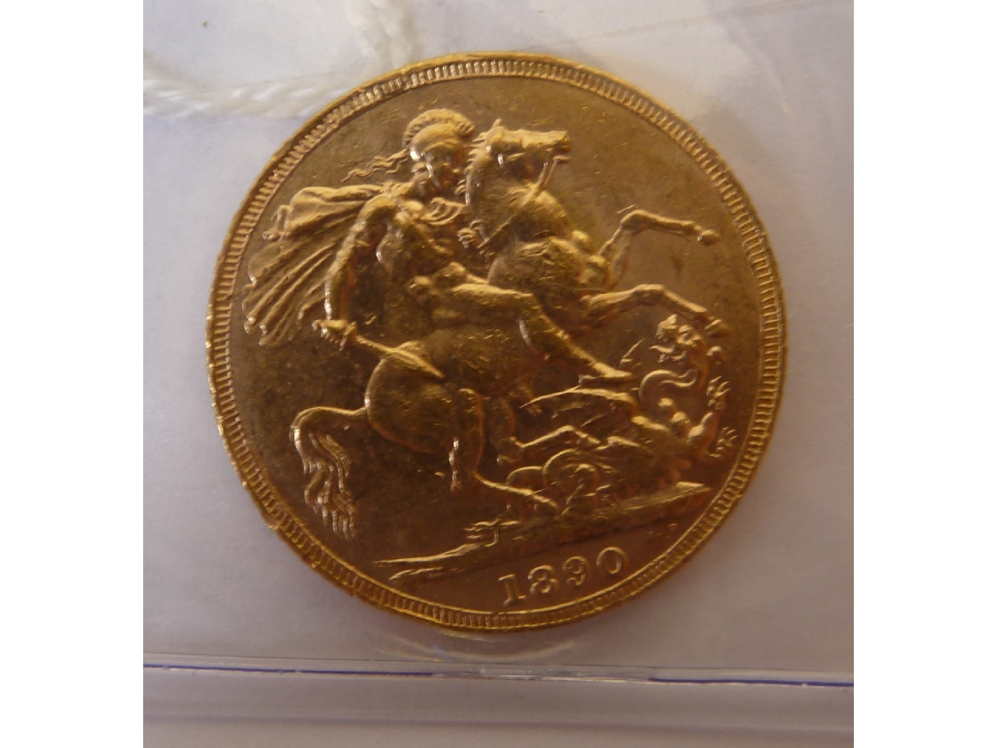 Appraisal: A QUEEN VICTORIA GOLD SOVEREIGN uncirculated