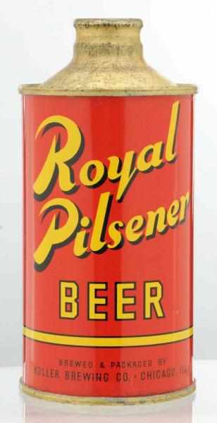 Appraisal: Royal Pilsener Beer J Spout Beer Can - Near perfect