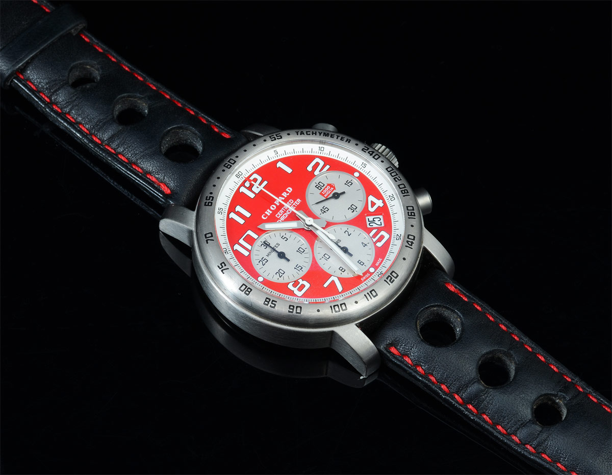 Appraisal: CHOPARD MILLE MIGLIA ROSSA CORSA WATCH Limited edition of only