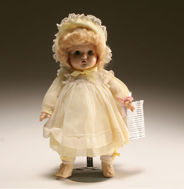 Appraisal: Madame Alexander Baby McGuffey vintage composition soft body doll in