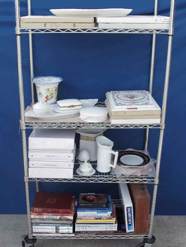 Appraisal: LOT OF PORCELAIN PAINTING SUPPLIES To include blank and painted