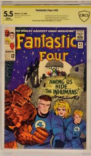 Appraisal: Marvel Comics Fantastic Four No CBCS Gold UNITED STATES TH