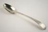 Appraisal: AMERICAN COIN SILVER SERVING SPOON - Maker's mark for John