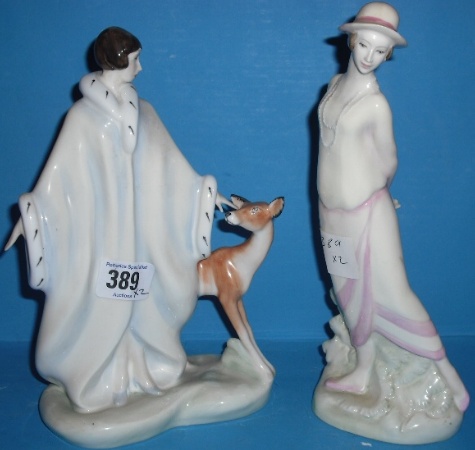 Appraisal: Royal Doulton Figures Eliza HN and Constance HN