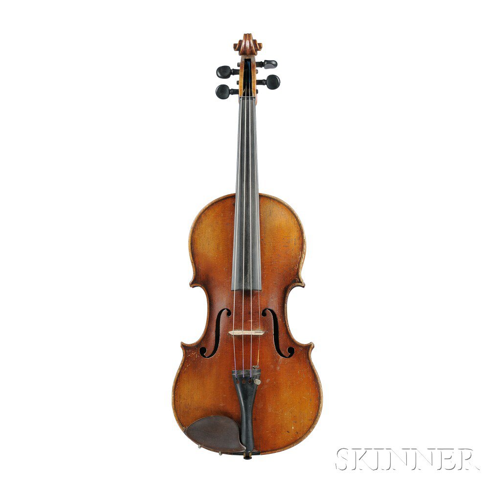 Appraisal: Modern German Violin c s labeled COPY OF NICOLAUS AMATI