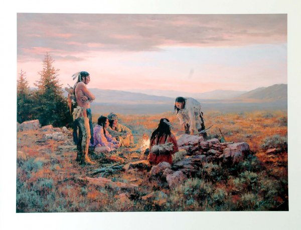 Appraisal: Howard Terpning American - Limited Edition print To Capture Enemy