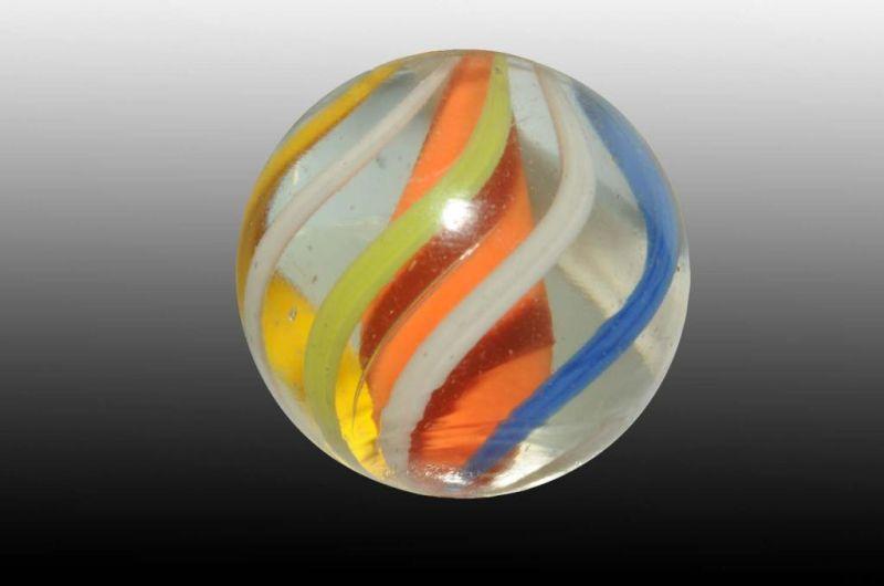 Appraisal: Solid Orange English Marble Description Great color Condition Size -