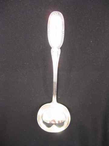 Appraisal: American Coin Silver Soup Ladle by Ball Black Company circa