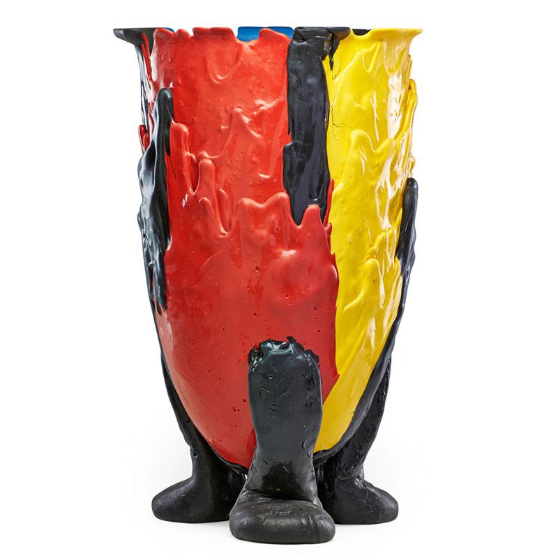 Appraisal: GAETANO PESCE FISH DESIGN Massive vase Condition Report Very good