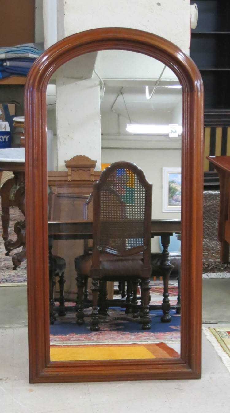 Appraisal: A VICTORIAN WALL-MOUNT DRESSING MIRROR American c having a molded