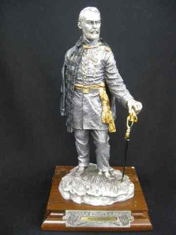 Appraisal: Chilmark Civil War Pewter Figurine''Sheridan'' by Francis Barnum '' excellent