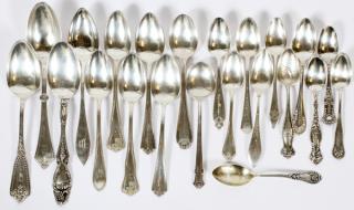 Appraisal: AMERICAN STERLING TABLE DESSERT TEASPOONS AMERICAN STERLING TABLE DESSERT TEASPOONS