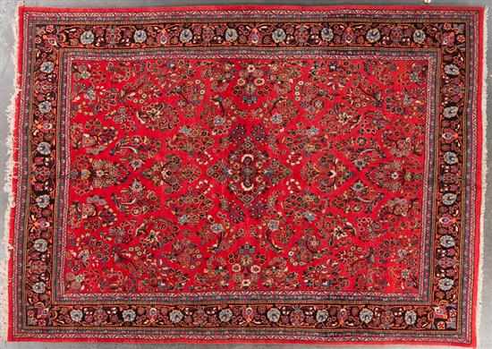 Appraisal: Persian Sarouk carpet Iran modern x Estimate -