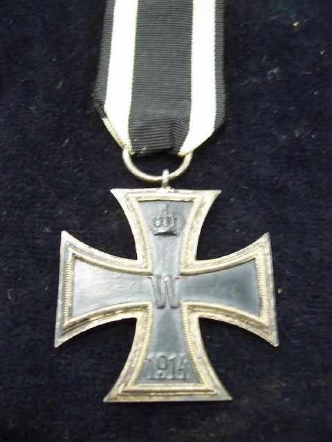 Appraisal: Imperial German Iron Cross nd Class with ribbon for non