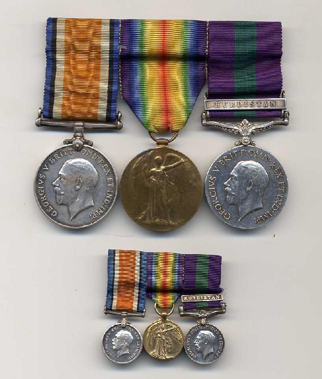 Appraisal: World War One Group of Three British War Medal Victory