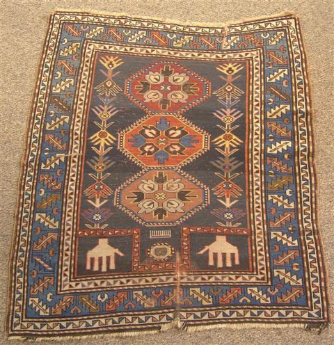 Appraisal: TURKISH CAUCASIAN RUG x feet