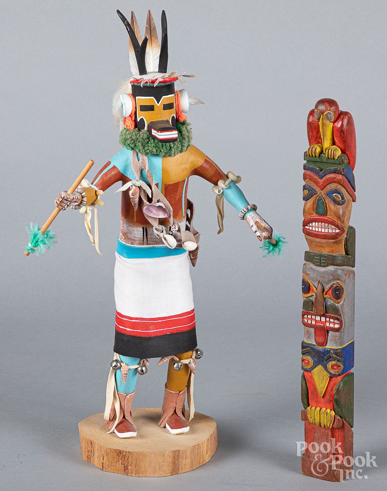 Appraisal: Native American Hopi Kachina doll Native American Hopi Kachina doll