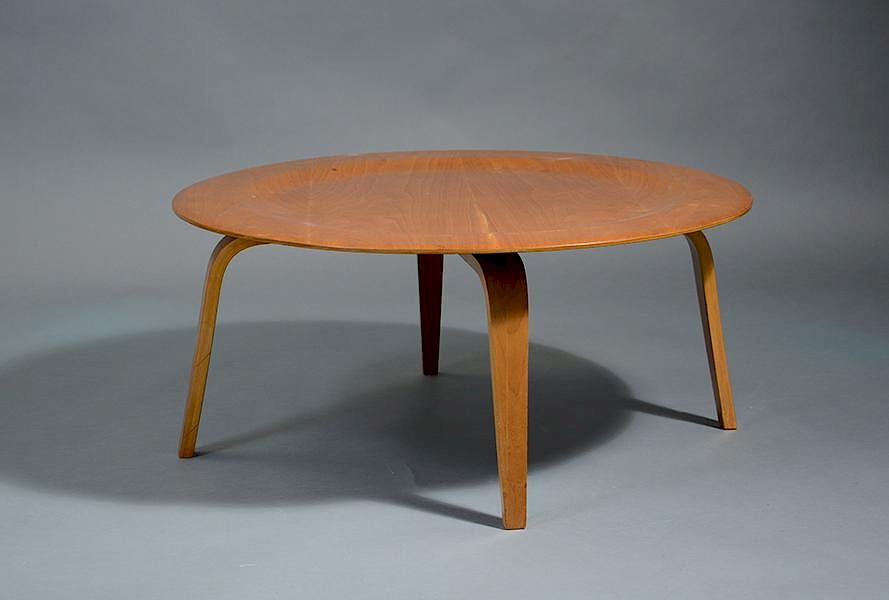 Appraisal: Eames design CTW coffee table by Herman Miller Eames design