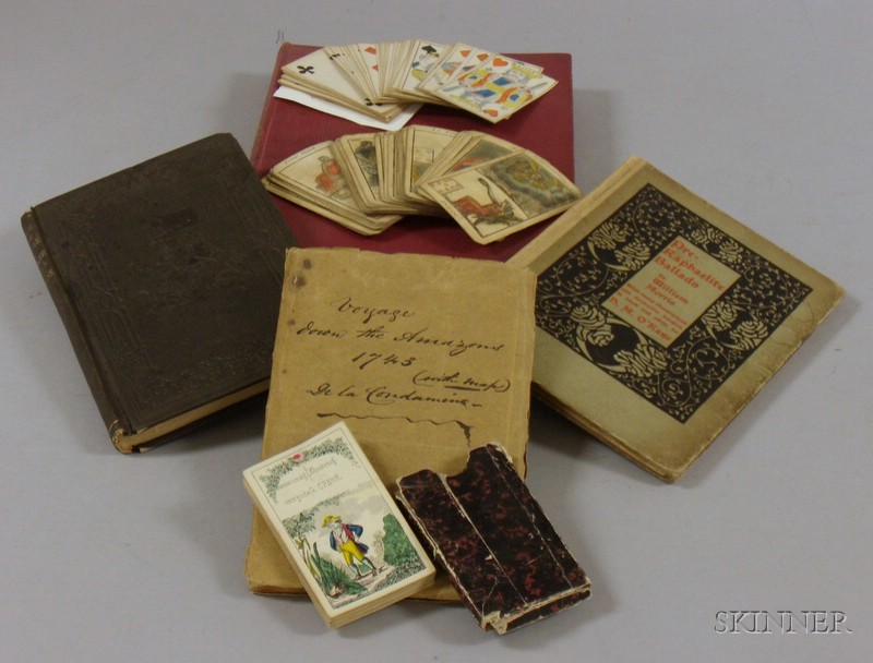 Appraisal: Group of Miscellaneous Books Cards Collectibles and Ephemera