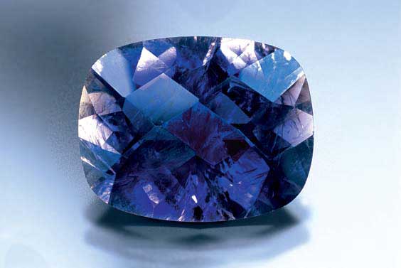 Appraisal: IOLITE - GEM CORDIERITE Madagascar Iolite is a pleochroic gemstone