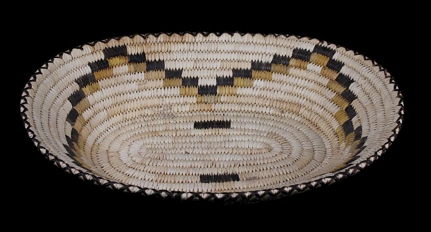 Appraisal: 's Hand Woven Papago Indian Basket Offered for your consideration