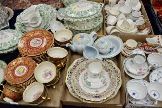 Appraisal: Five box lots of porcelain and china to include Rosenthal