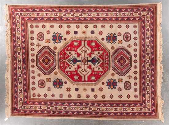 Appraisal: Kazak rug Russia circa x Estimate - Back Inquiry Email