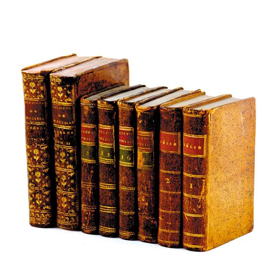 Appraisal: Miniature books French works ZELIE DANS LE DESERT vols -