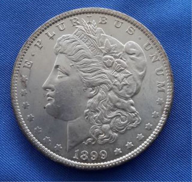 Appraisal: -O Morgan Silver Dollar CoinIn very good near uncirculated condition