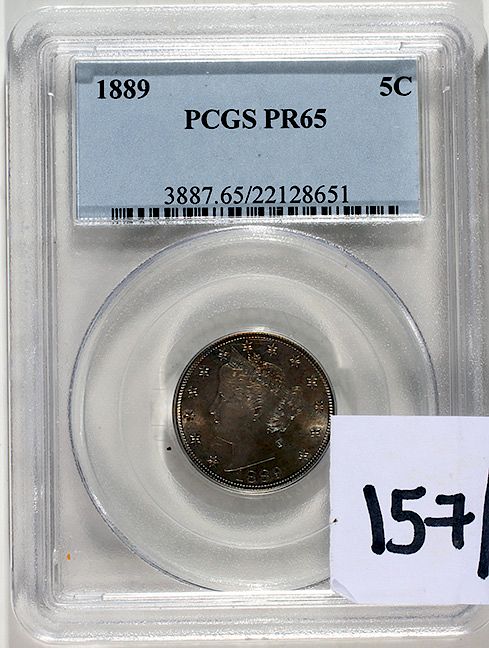 Appraisal: Cent Liberty Proof proof PCGS Condition Please contact us for