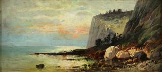 Appraisal: Painting William Stanley Haseltine William Stanley Haseltine American - Sunset