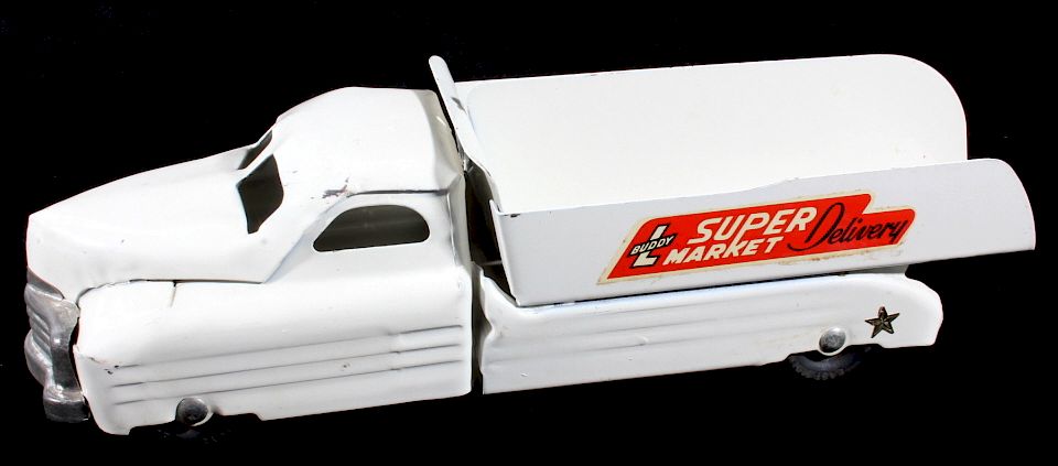 Appraisal: Buddy L Super Market Delivery Pressed Steel Truck For bidding