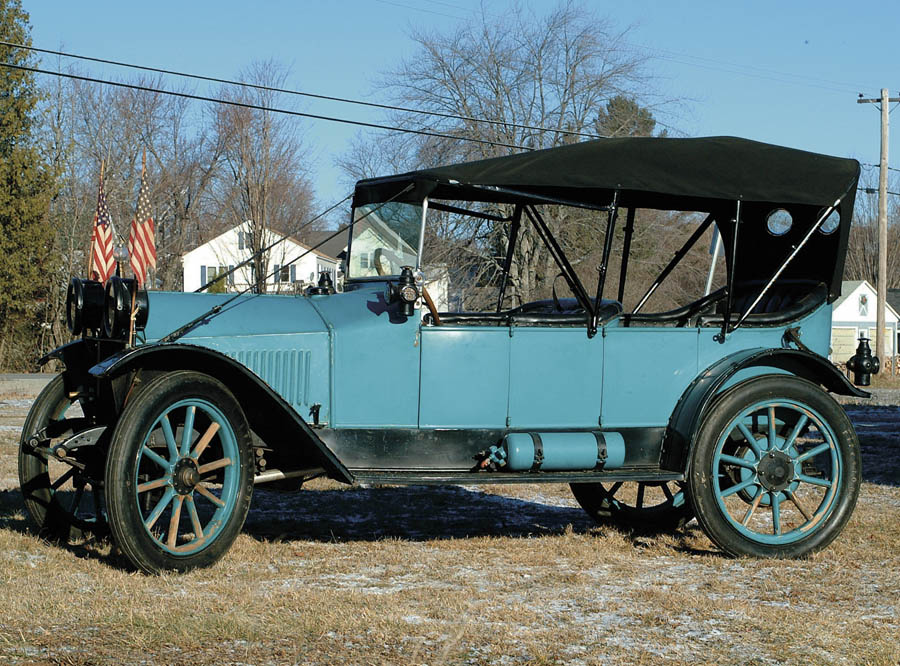 Appraisal: HUPMOBILE Mileage is Repainted in a blue color SN Engine