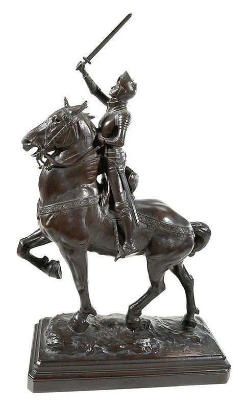 Appraisal: Anna Hyatt Huntington South Carolina - Joan of Arc inscribed