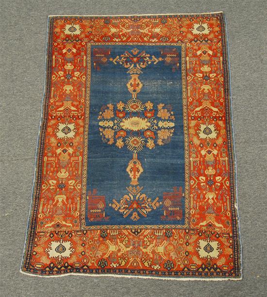 Appraisal: SENNA RUG Persia circa feet inch x feet inches