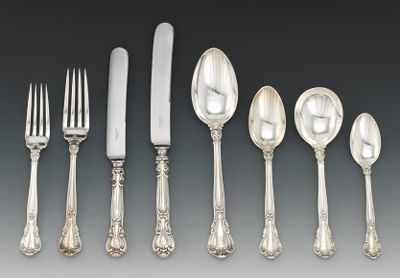 Appraisal: A Set of Chantilly Sterling Silver Flatware by Birks Including