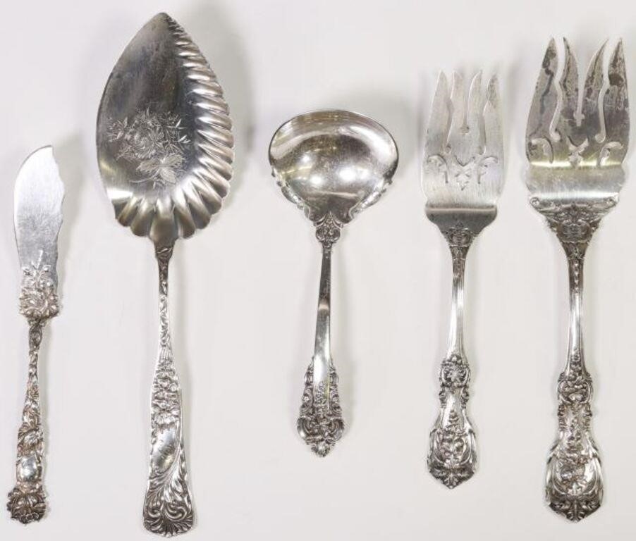 Appraisal: lot of American sterling silver flatware including Reed Barton Francis