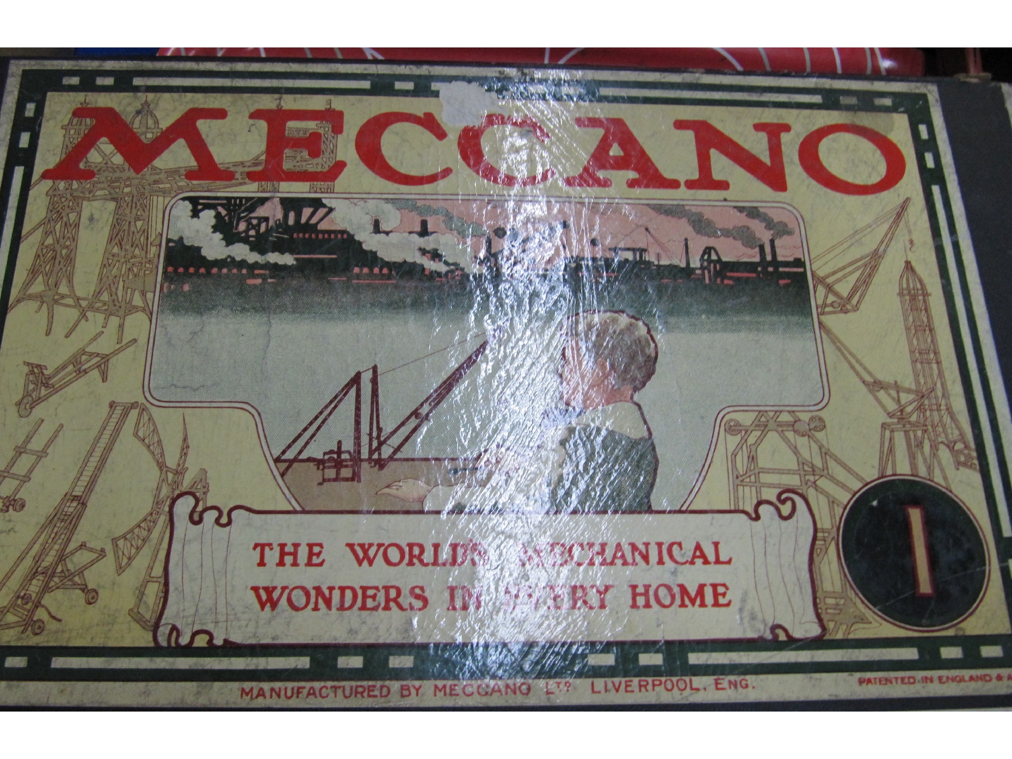 Appraisal: A lot comprising three Meccano sets - A A with