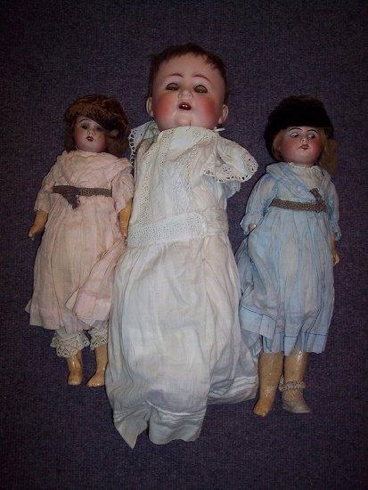 Appraisal: A C M Bergmann 'Spezial' doll with open mouth weighted