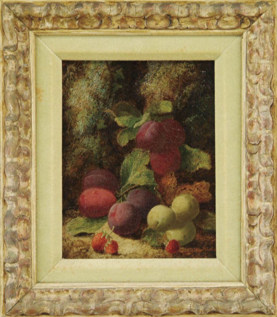 Appraisal: OLIVER CLARE American - STILL LIFE Oil on canvas scene