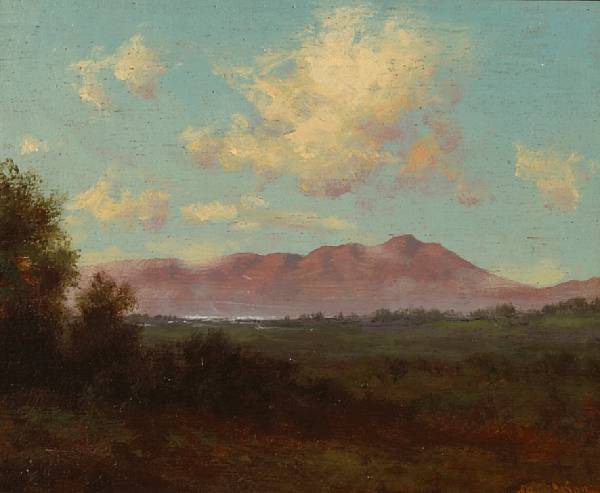 Appraisal: Charles Dormon Robinson - A View of Mt Tamalpais with