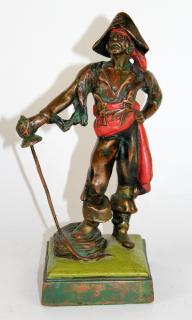 Appraisal: Armor Bronze Co Paul Herzel bronze statue Armor Bronze Co