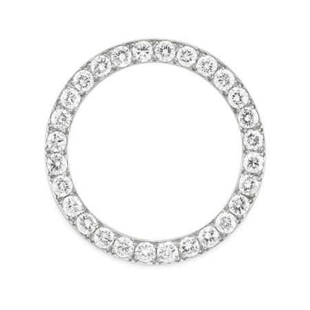 Appraisal: Diamond Circle Brooch Estimate -