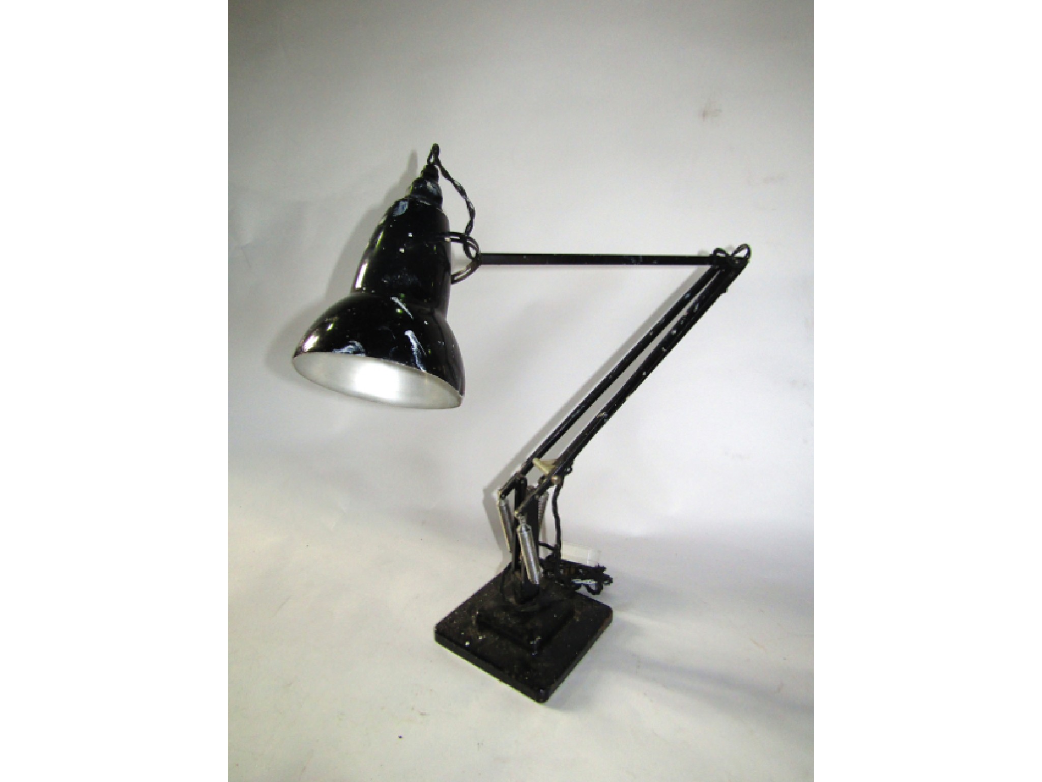 Appraisal: A vintage Herbert Terry Sons Angle Poise desk lamp in